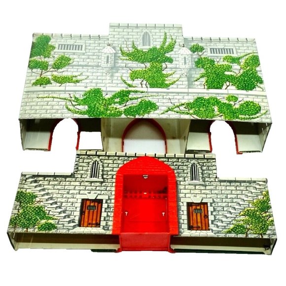 Vintage 1950's Louis Marx Medieval Castle Fort~FRONT PART ONLY - Picture 3 of 5